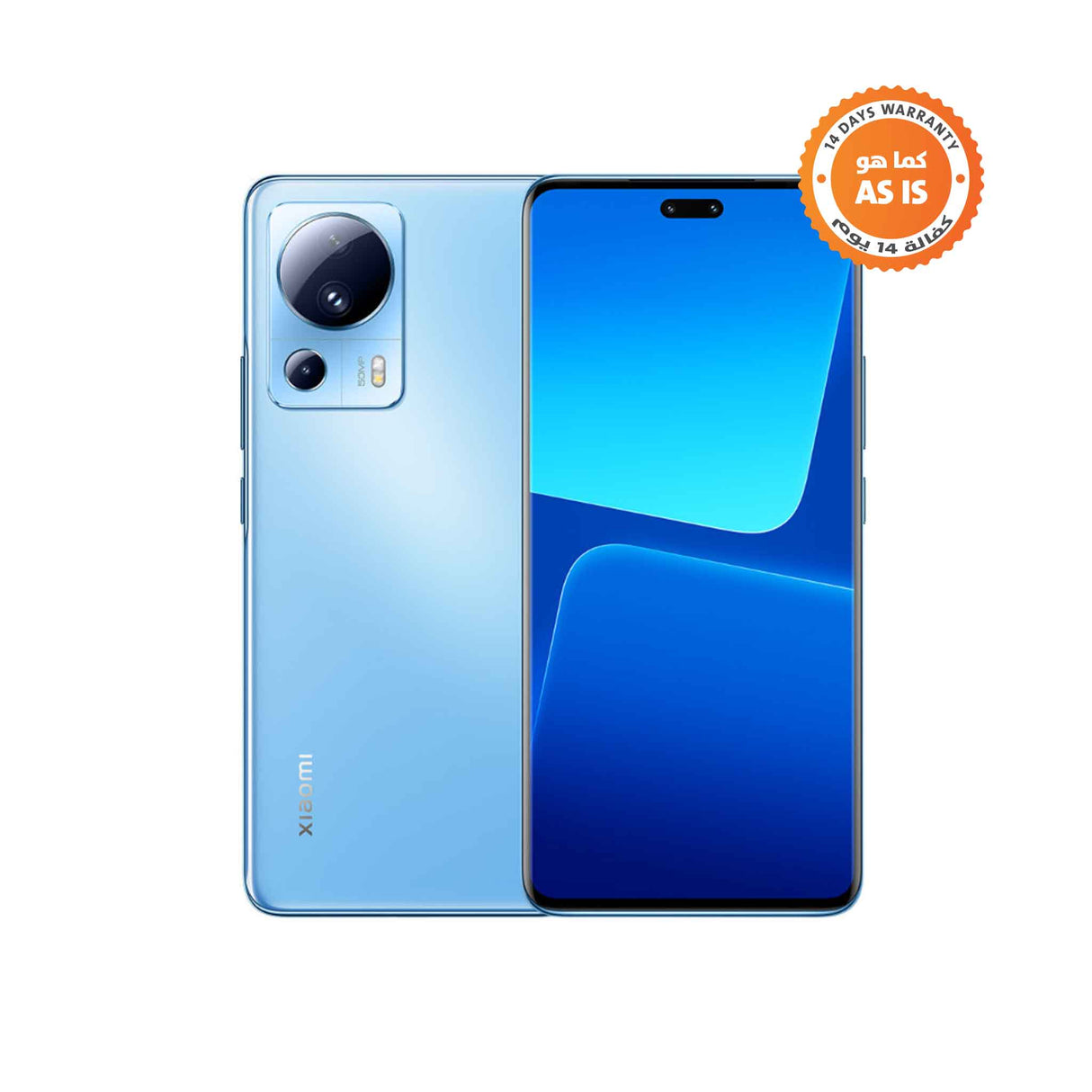 Xiaomi 13 Lite - 8GB RAM - 256GB ROM - Mobile Phone - Lite Blue (AS-IS) Open Box - Zayoom