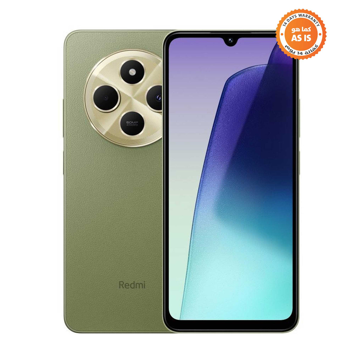 Xiaomi Redmi - 14C - 4GB RAM - 128GB ROM Mobile Phone - Sage Green (AS-IS) - Open Box - Zayoom