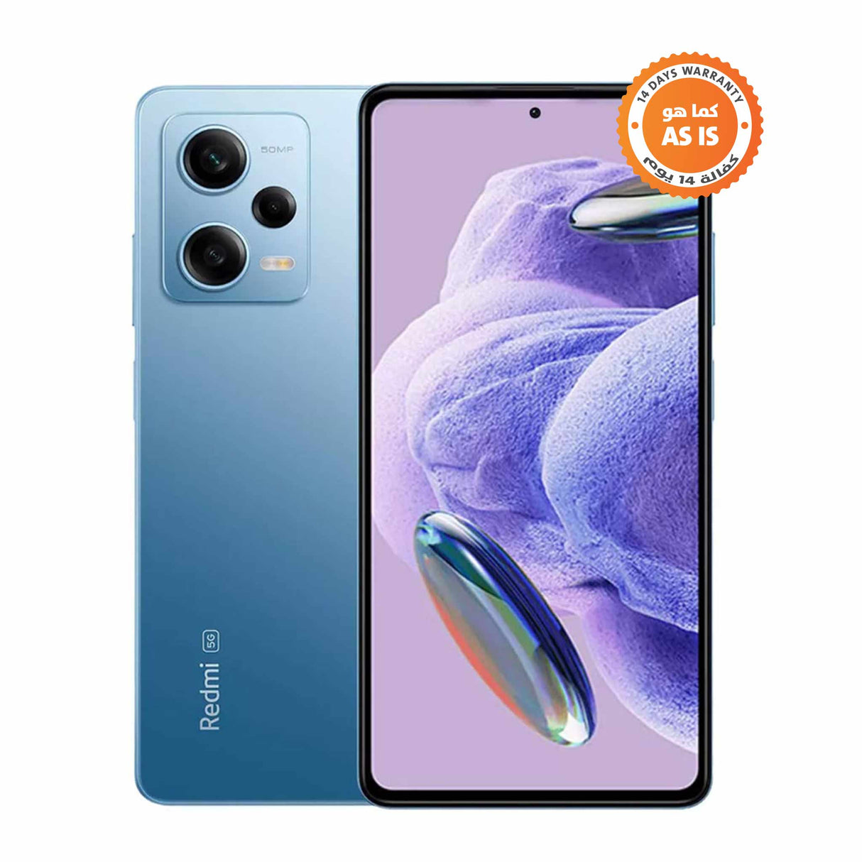 شاومي ريدمي نوت 12 برو - 5G - 8 جيجا رام - 256 جيجا روم - موبايل - أزرق سماوي - كما هو