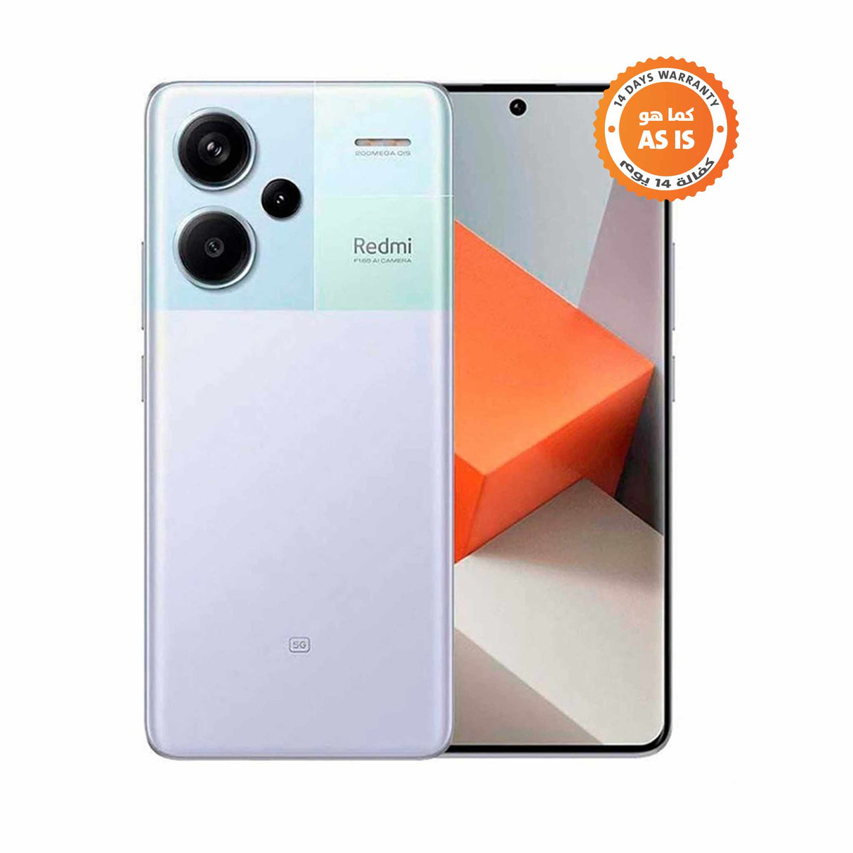 شاومي ريدمي نوت 13 برو+ 5جي 12 جيجابايت رام 512 جيجابايت روم - موبايل - أورورا بنفسجي - كما هو