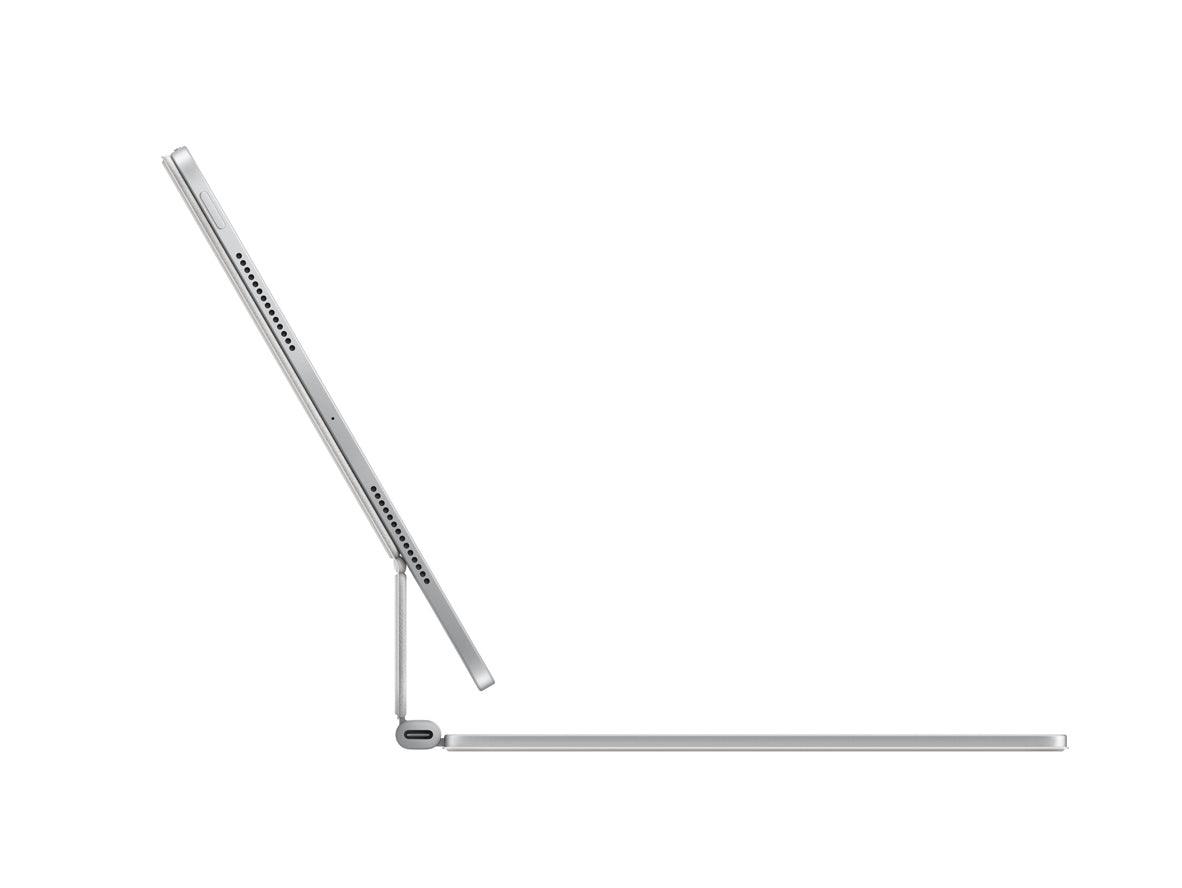 Apple iPad Pro Magic Keyboard 11 Inch M4 2024 - Arabic - White - Zayoom