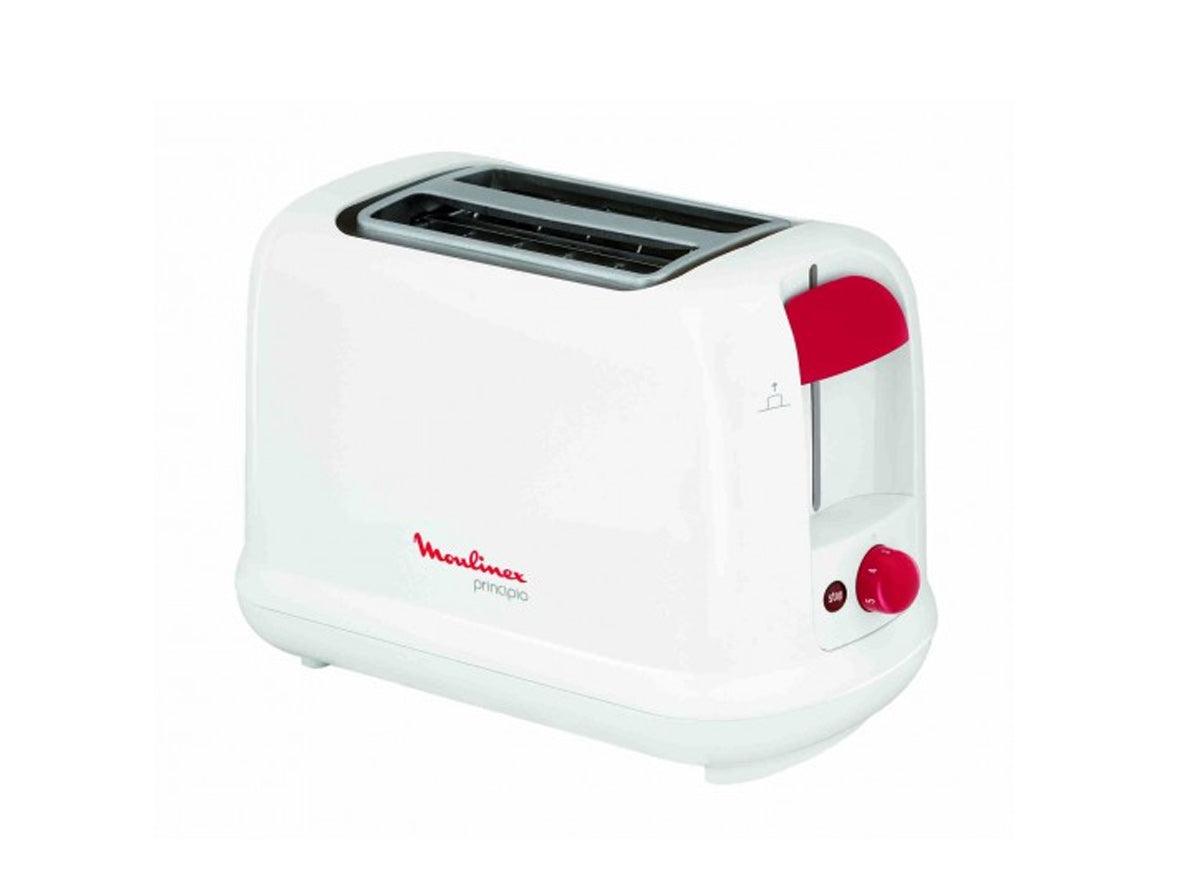 Moulinex 2 Slots Principio3 Toaster - White - Zayoom