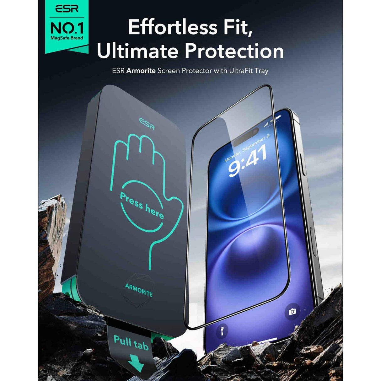 ESR - iPhone 16 Armorite - Screen Protector - Zayoom