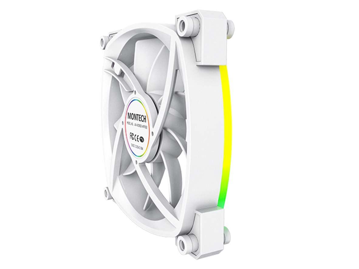 Montech AX120 PWM- PC Fan - White - Zayoom