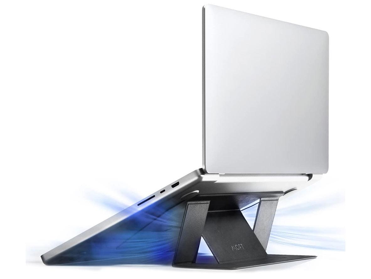 MOFT Cooling Laptop Stand For Macbooks - Black - Zayoom