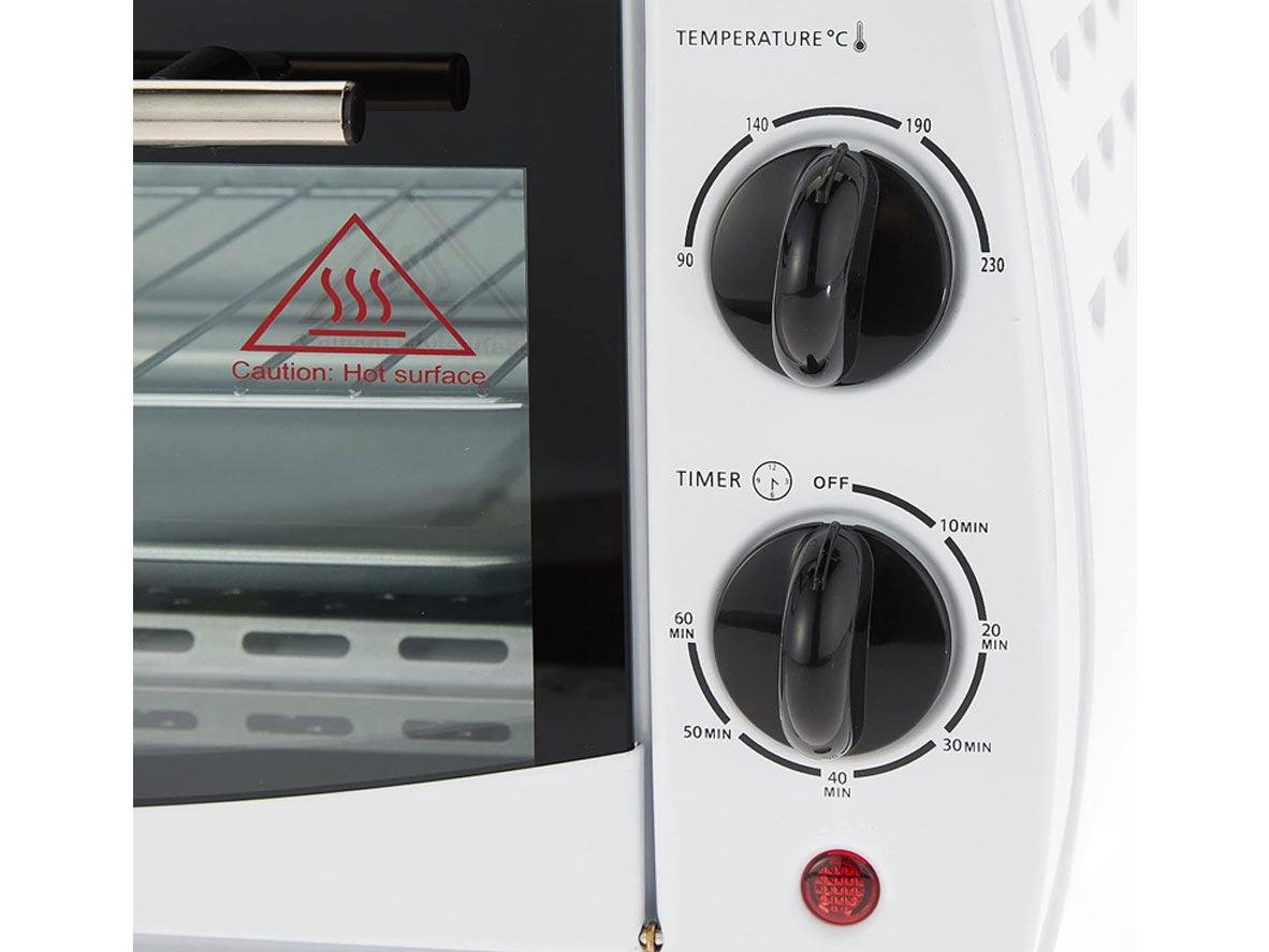 BLACK+DECKER Double Glass Toaster Oven 9L - 800W - Zayoom