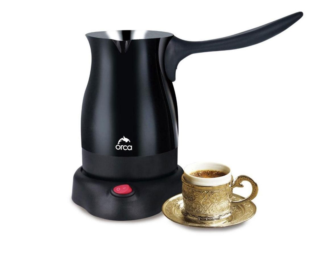 Orca Turkish Coffee Maker 300ML - 1000W - Black - Zayoom