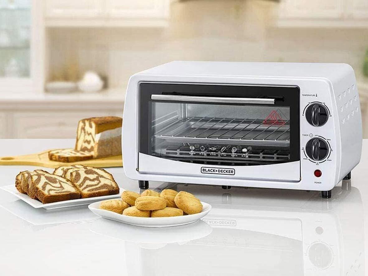 BLACK+DECKER Double Glass Toaster Oven 9L - 800W - Zayoom