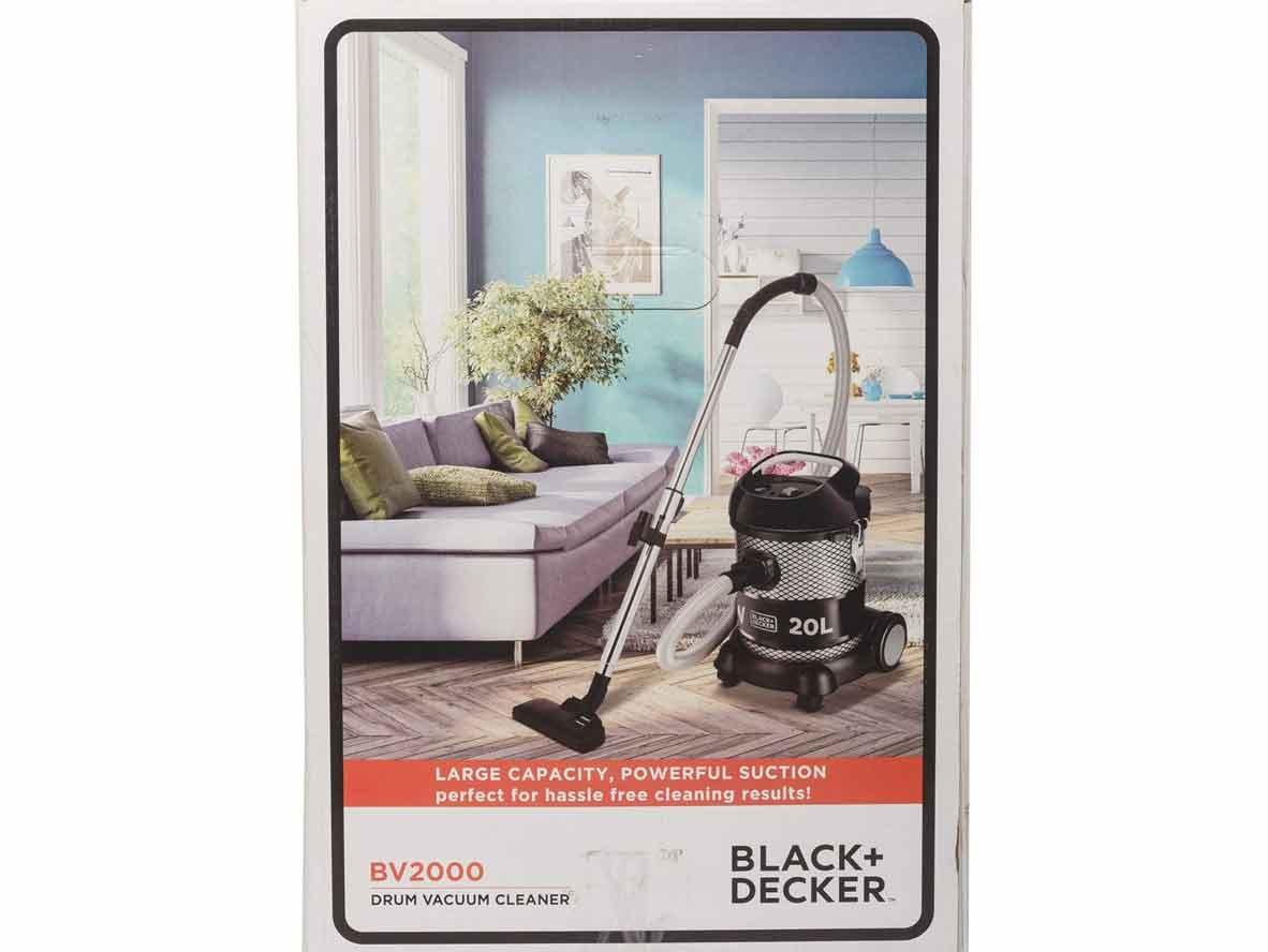 BLACK+DECKER Dry Drum Vacuum Cleaner + Blower 20L - 2000W - Zayoom