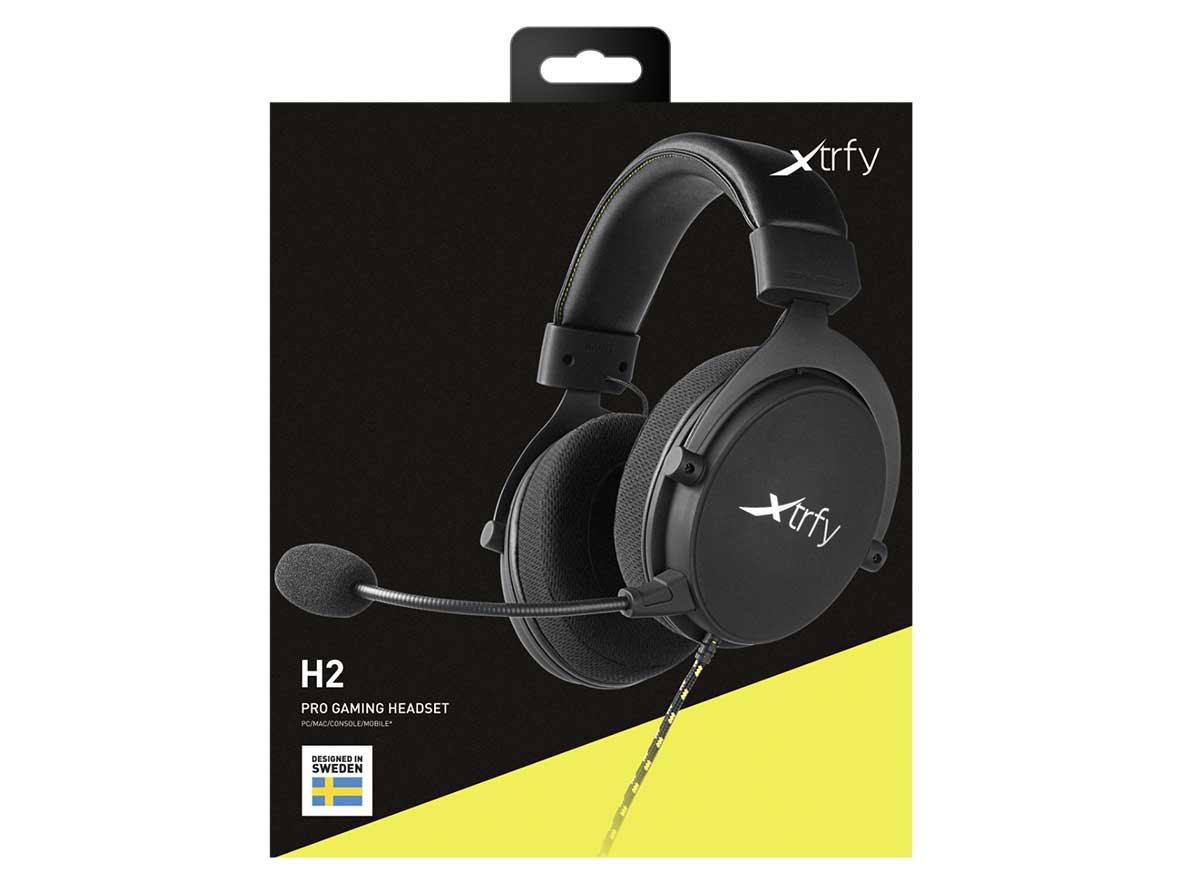 Cherry XTRFY H2 Pro Gaming Headset - Black - Zayoom