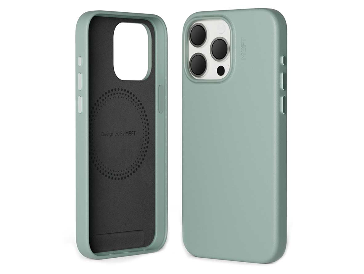 MOFT Snap Case iPhone 15 Pro Max - Seafoam - Zayoom