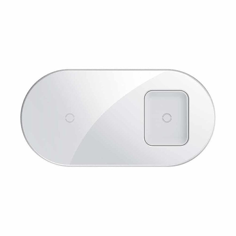 Baseus Simple 2in1 Wireless Qi Charger 18W Max for Phones+Pods - Zayoom