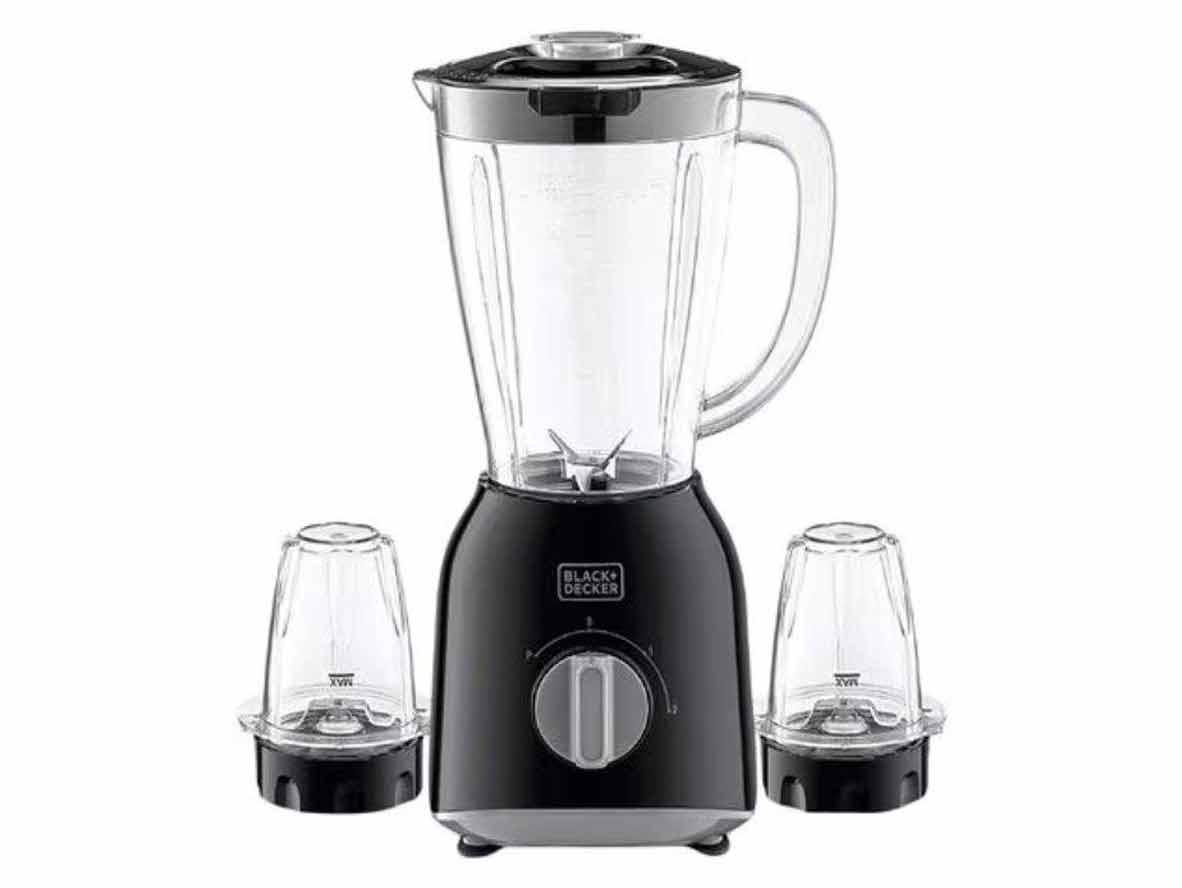 BLACK+DECKER Blender with 2 Mills 1.5L - 400W - Zayoom