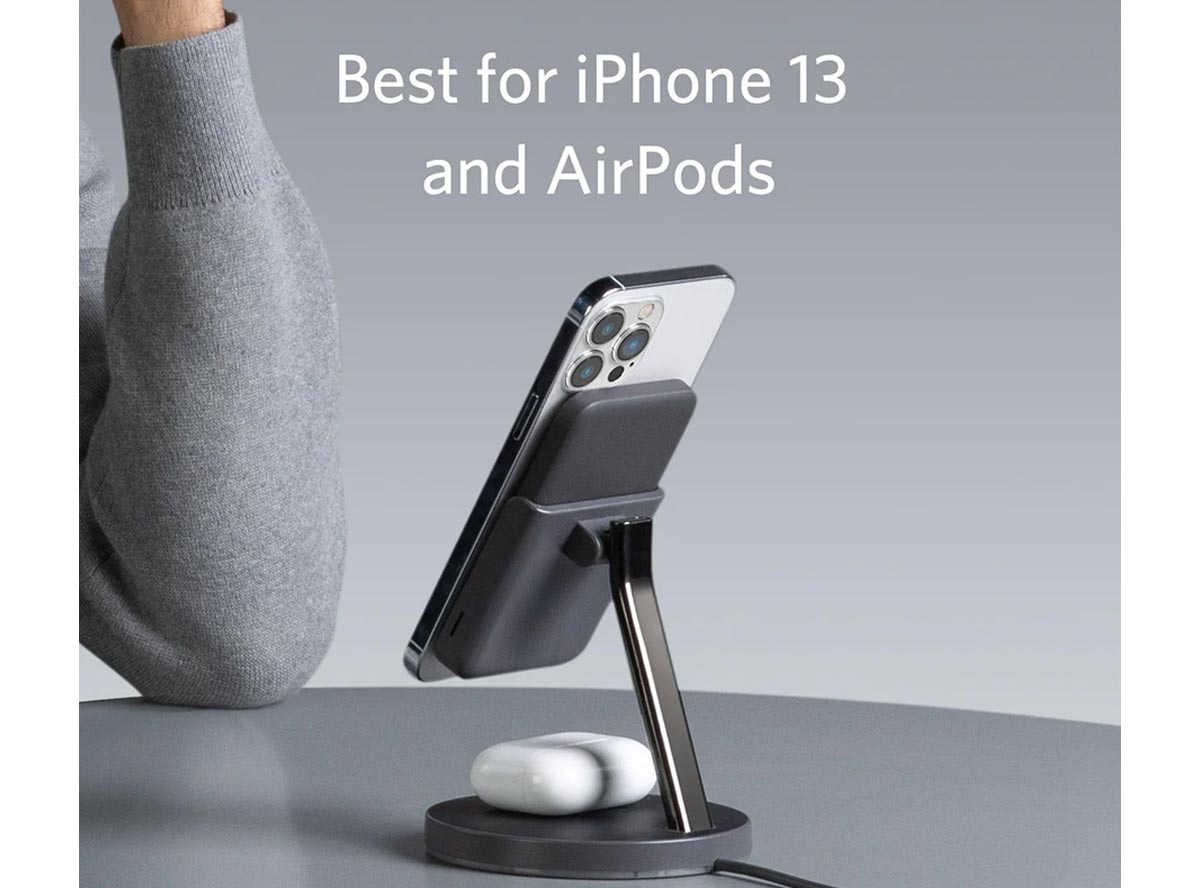 Anker 633 Magnetic Wireless Charger (MagGo) 5K - Black - Zayoom