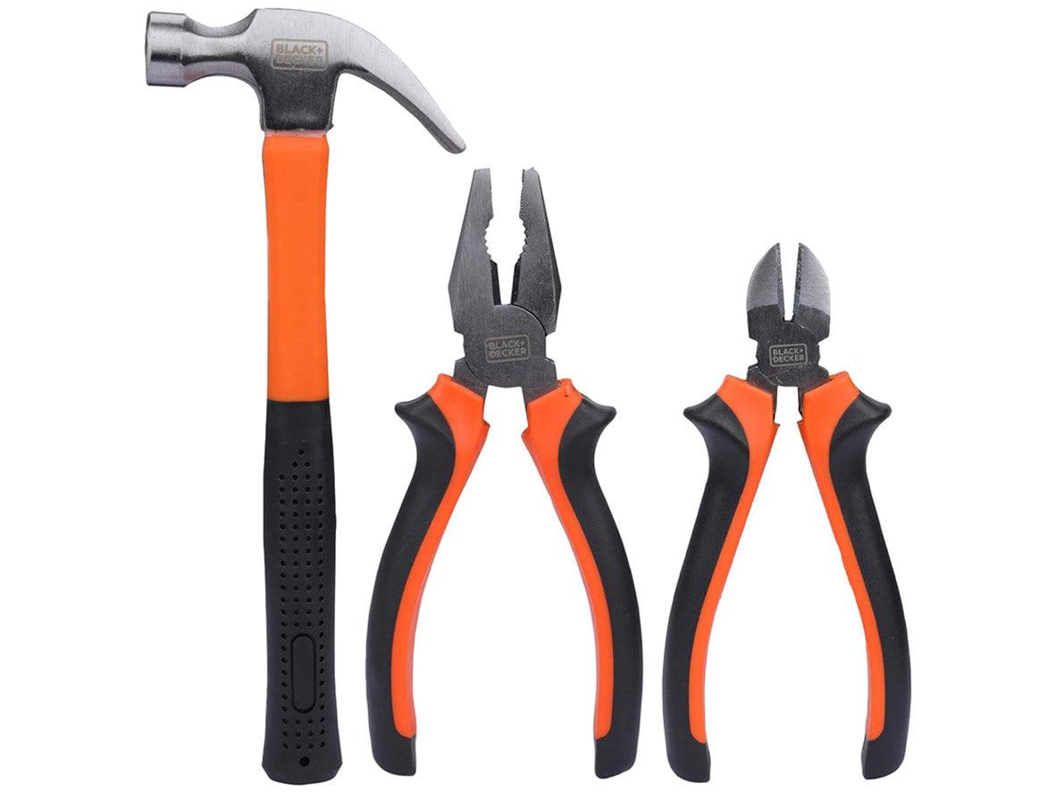 Black+Decker 154 Pieces Hand Tool Kit for Home & Office Use - Zayoom