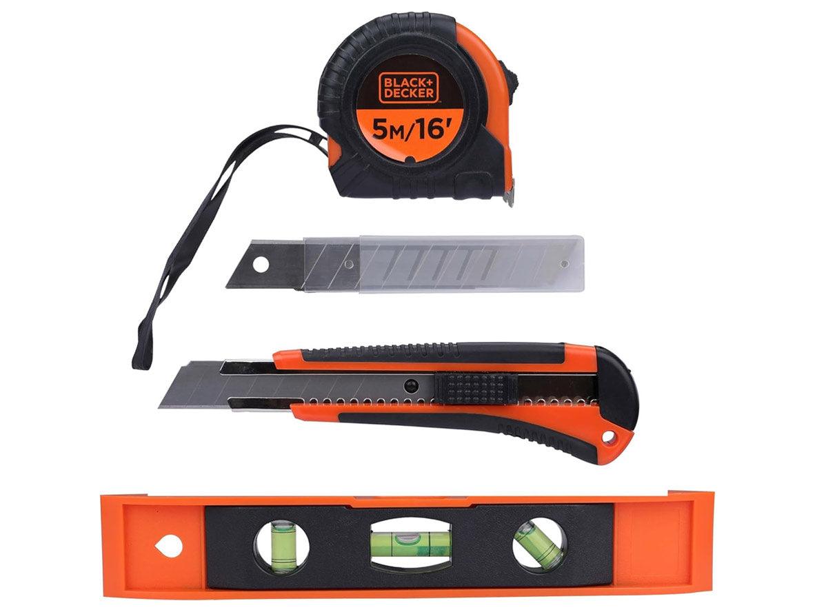 Black+Decker 154 Pieces Hand Tool Kit for Home & Office Use - Zayoom