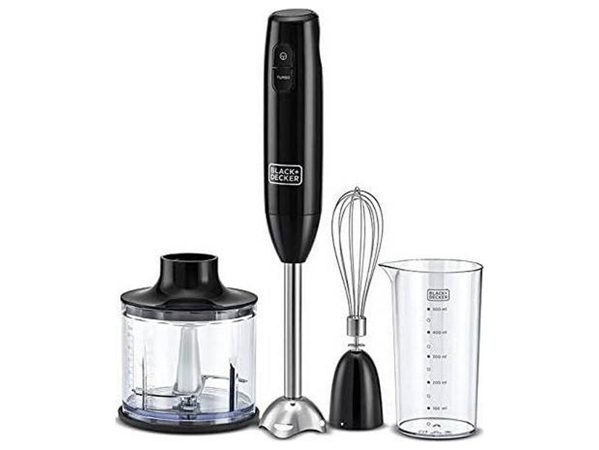 Black+Decker 3 in 1 Hand Blender with Chopper 600W - Zayoom