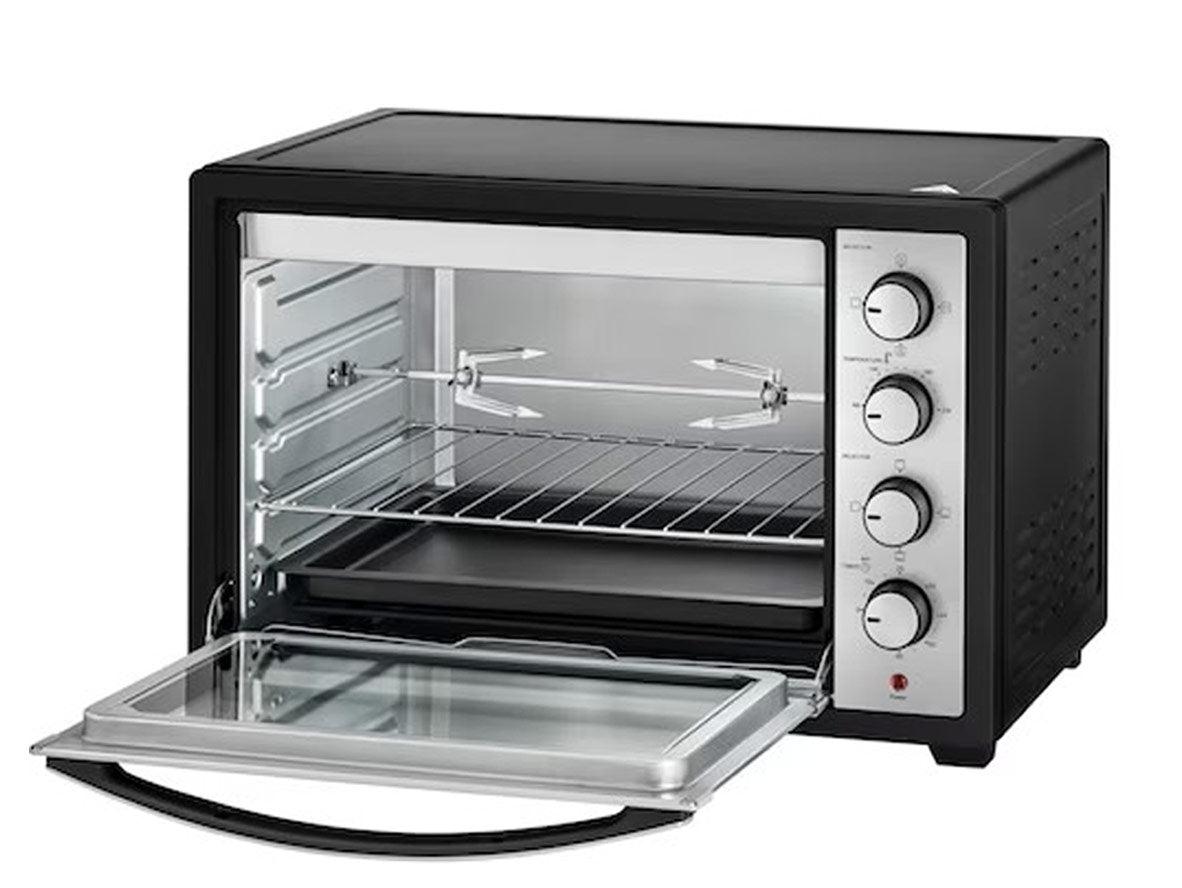 Black+Decker 50L Toaster Oven Double Glass and Rotisserie 2000W - Zayoom