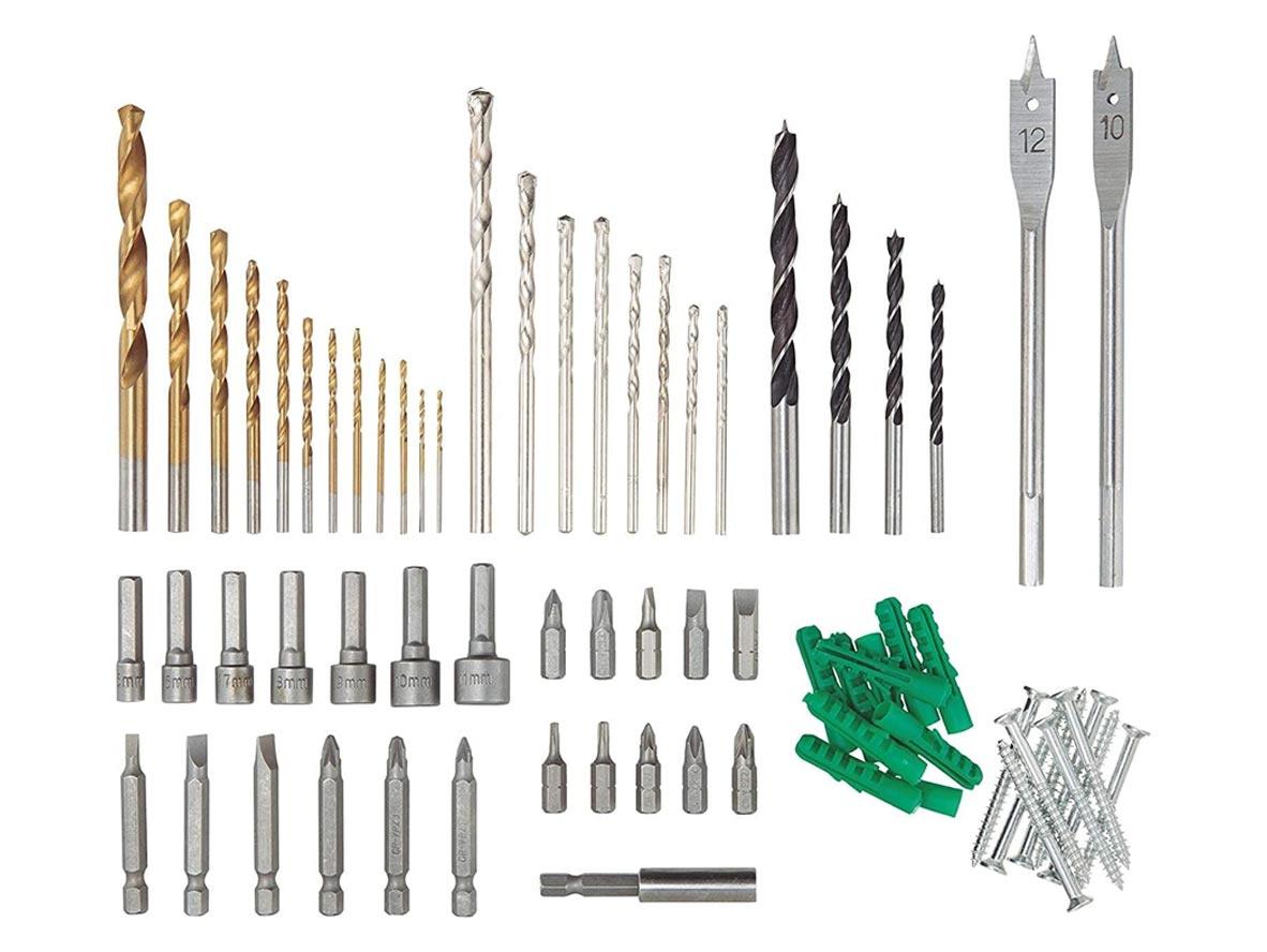 Black+Decker Hammer Drill 13mm 650W + 50pc Accessories + Kitbox - Zayoom