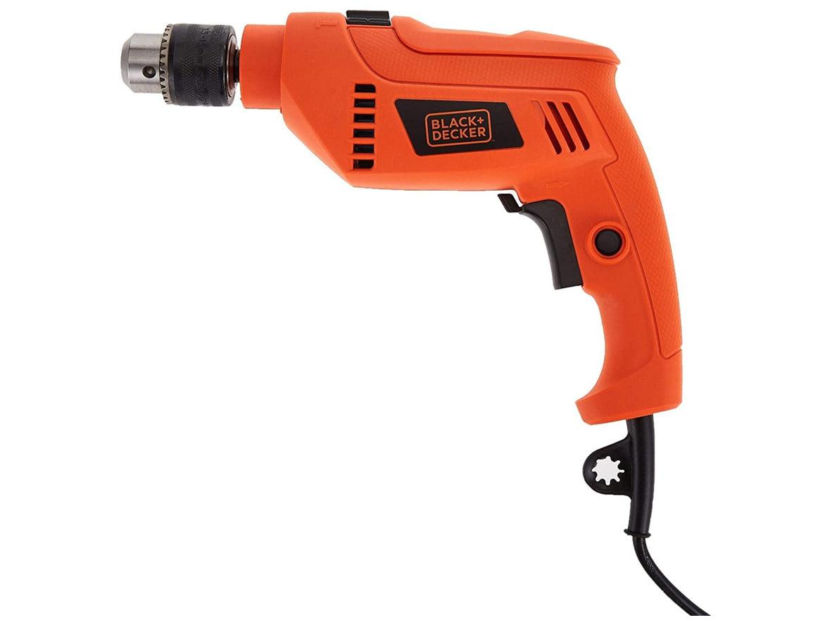 Black+Decker Hammer Drill 13mm 650W + 50pc Accessories + Kitbox - Zayoom