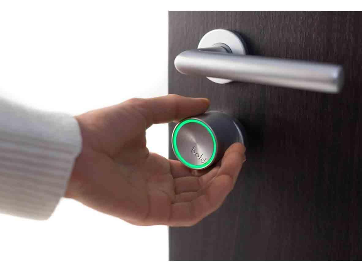 Bold Smart Cylinder Lock SX33 Silver with Bold connect - Zayoom