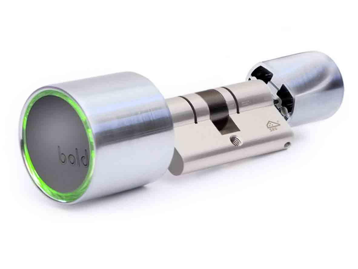 Bold Smart Cylinder Lock SX53 - Silver - Zayoom