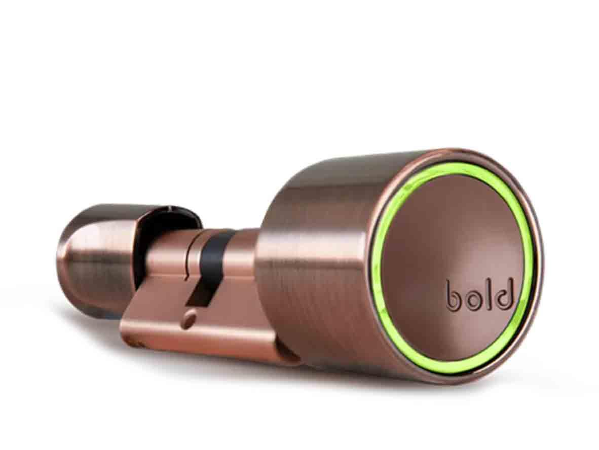 Bold Smart Cylinder Lock SX33 Limited Edition - Copper - Zayoom