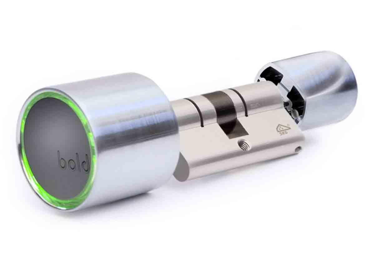 Bold Smart Cylinder Lock SX33 - Silver - Zayoom