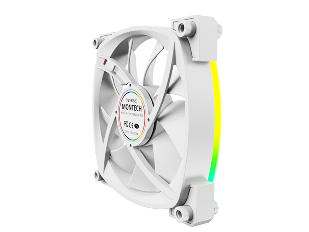 Montech RX120 PWM- PC Fan - White - Zayoom