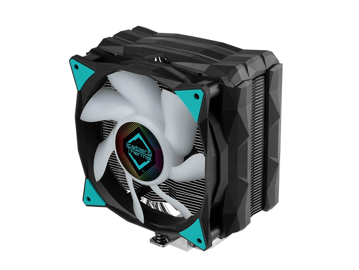 Iceberg Thermal IceSLEET G4 OC ARGB 120mm PWM CPU Cooler - Black - Zayoom