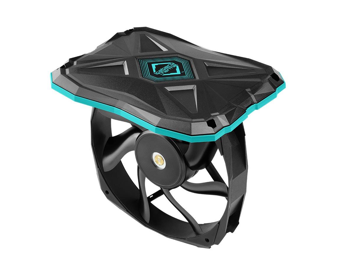 Iceberg Thermal IceSLEET G6 Stealth Ultra Silent 140mm Fan Premium Hybrid CPU Cooler - Zayoom