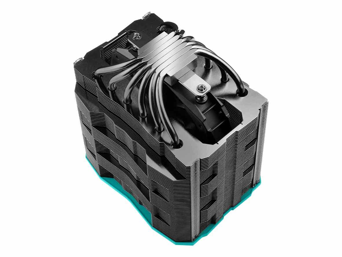 Iceberg Thermal IceSLEET G6 Stealth Ultra Silent 140mm Fan Premium Hybrid CPU Cooler - Zayoom