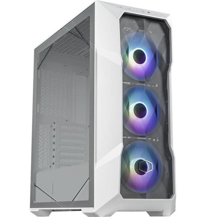 Cooler Master MasterBox TD500 Mesh V2 ARGB ATX Mid Tower Case - White - Zayoom