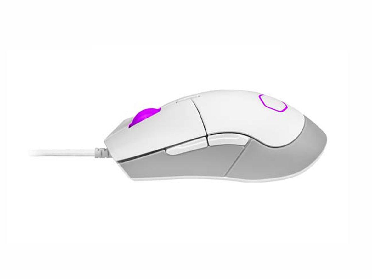 Cooler Master MM310 RGB Wired Gaming Mouse - White - Zayoom
