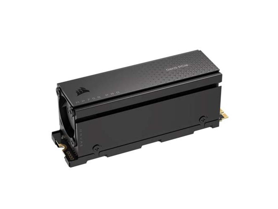 Corsair MP700 Pro Pcie Gen5 x4 NVMe M.2 SSD With Air Cooler - 1TB - Zayoom