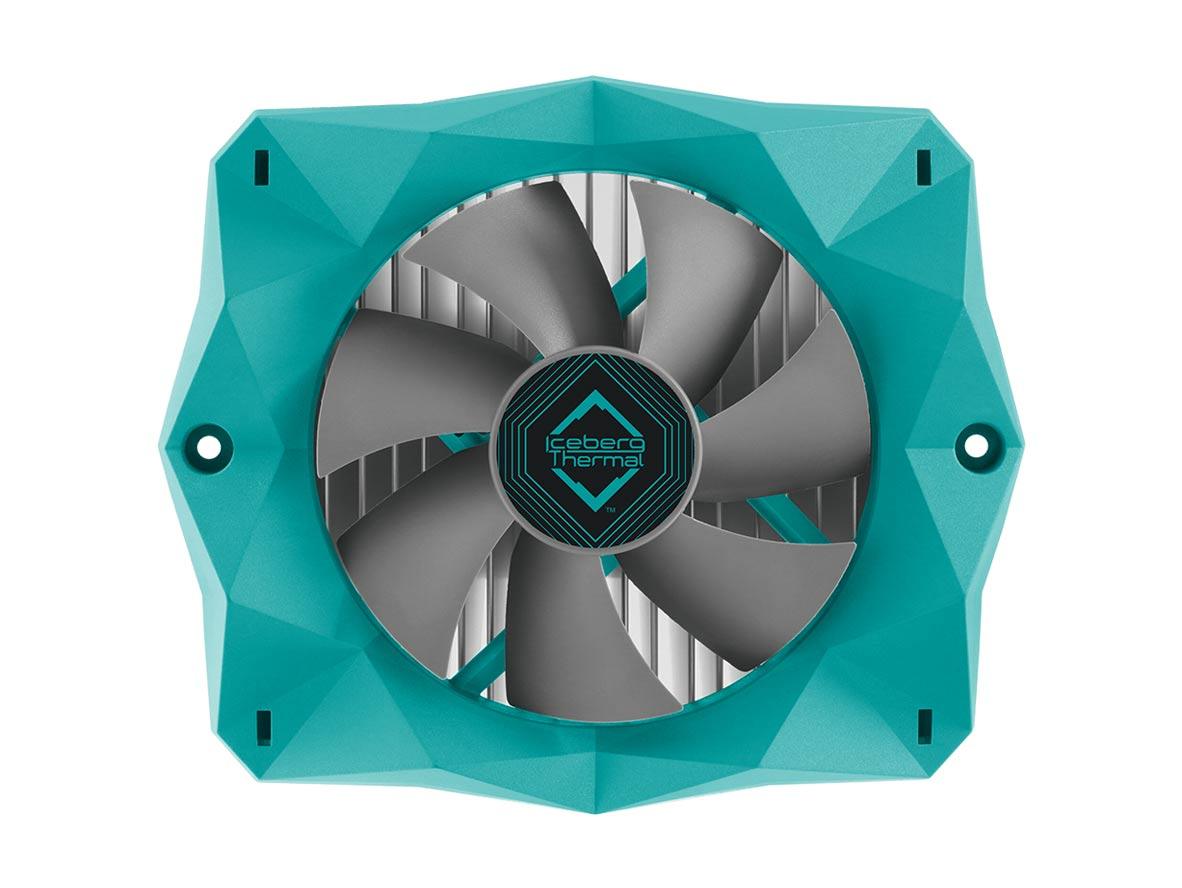 Iceberg Thermal IceFLOE T95 Extrusion Aluminum Heatsink CPU Cooler With 92mm PWM Fan - Zayoom