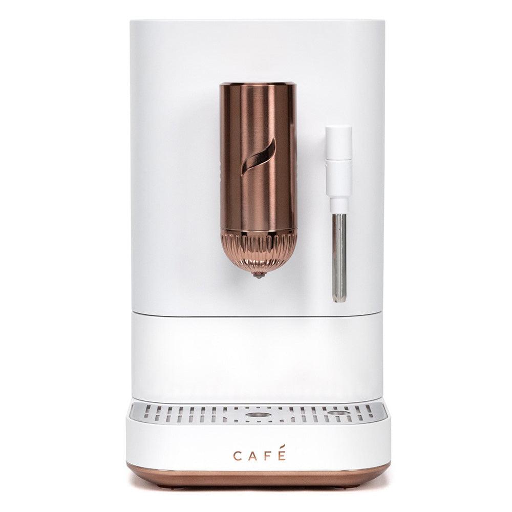 General Electric Café Automatic Espresso Machine + Frother - White - Zayoom