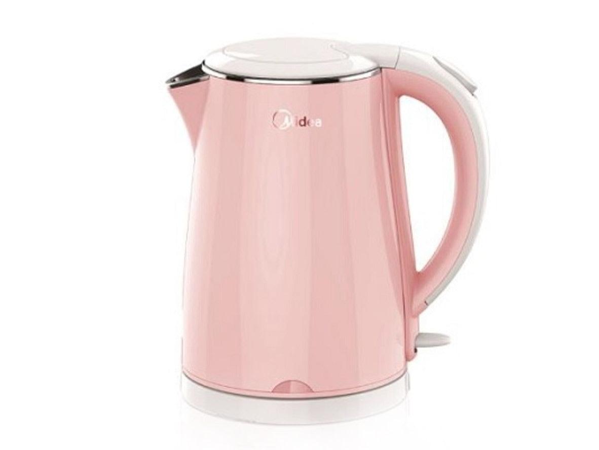 Midea Kettle With Pop Up Lid 1.7L 2200W - Pink - Zayoom