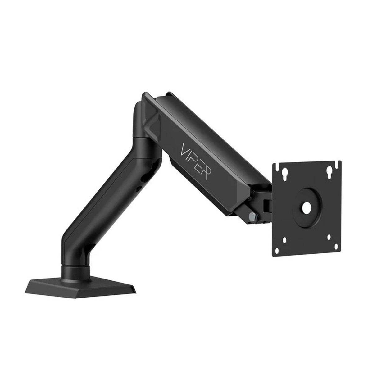 Sades Viper Single Monitor Mount Arm for Gaming & Office Fit Screen Size 17"-32" - Black - Zayoom