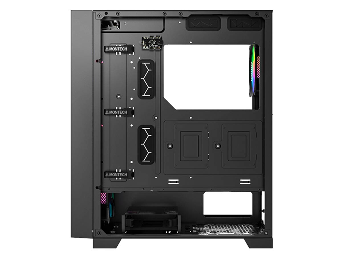 Montech Air 1000 Premium Mid-Tower PC Chassis - Black - Zayoom