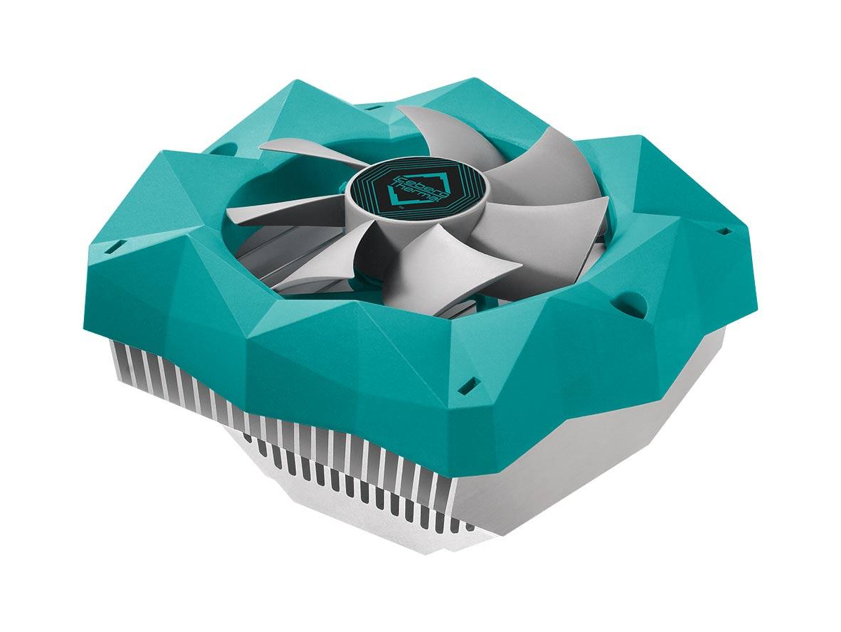 Iceberg Thermal IceFLOE T95 Extrusion Aluminum Heatsink CPU Cooler With 92mm PWM Fan - Zayoom