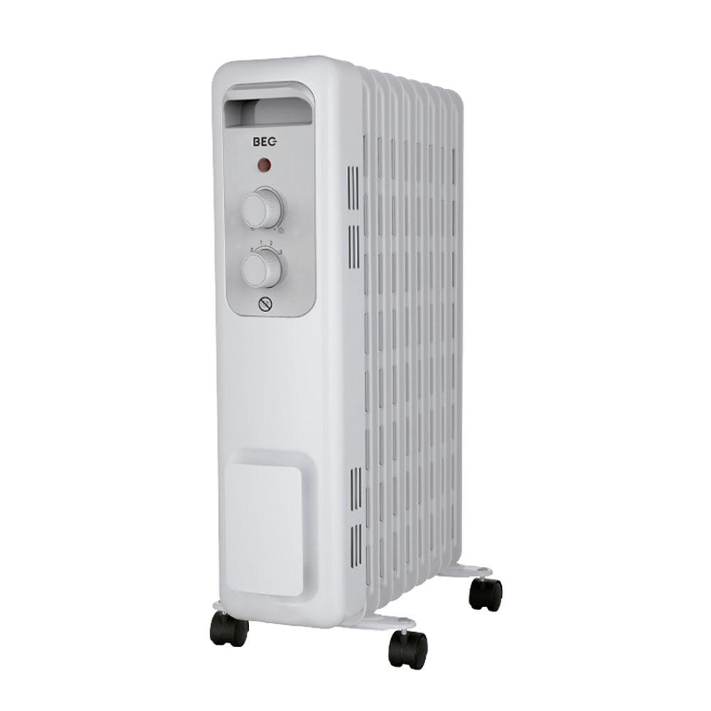 BEC Best oil heater 9 Fins - 2000W - White - Zayoom