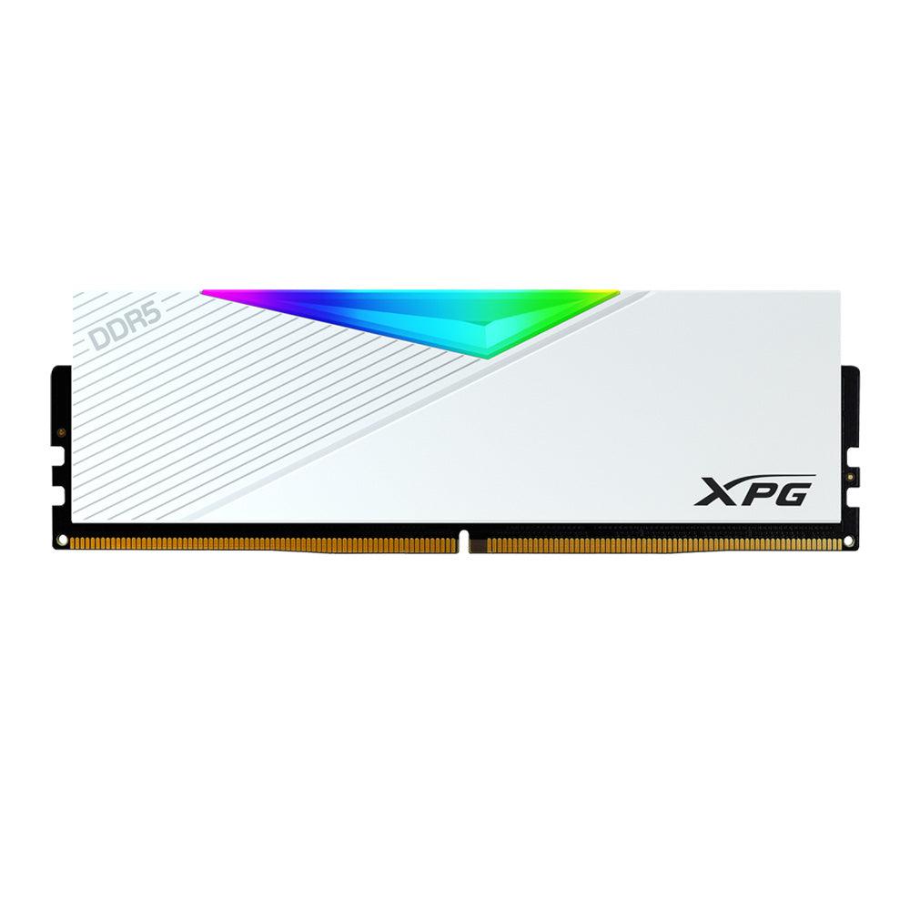 XPG Lancer - 32GB (2x16GB) - 6400MHz RGB DDR5 Memory RAM - White - Zayoom