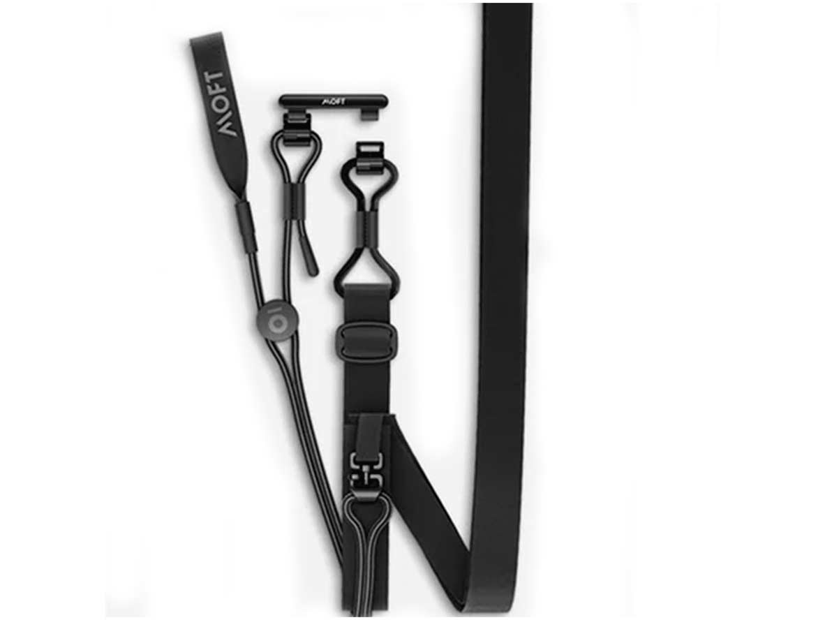 موفت حبل طويل قابل للتعديل - أسود