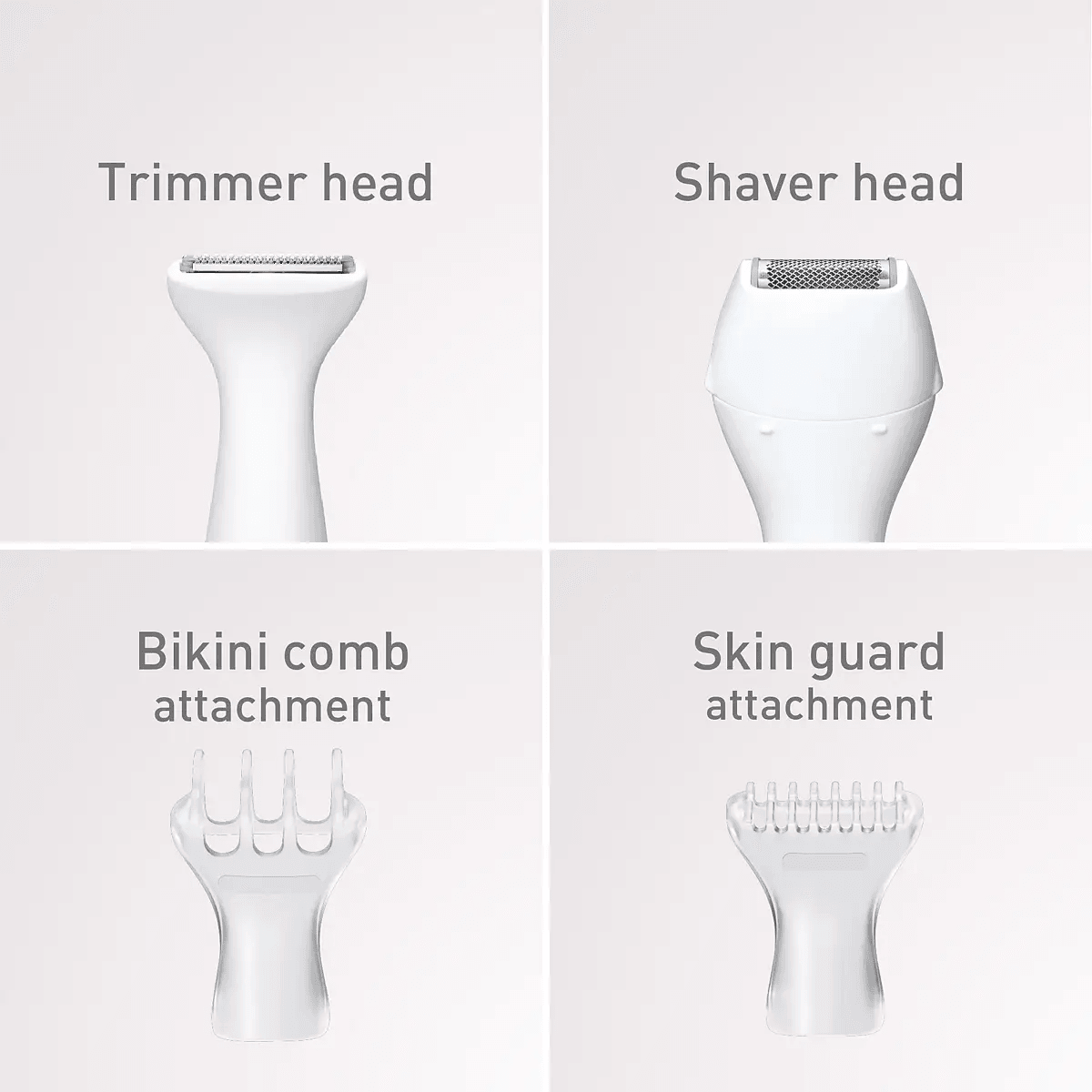 Panasonic Full-Waterproof Wet and Dry Bikini Trimmer - 4 Attachements - Zayoom