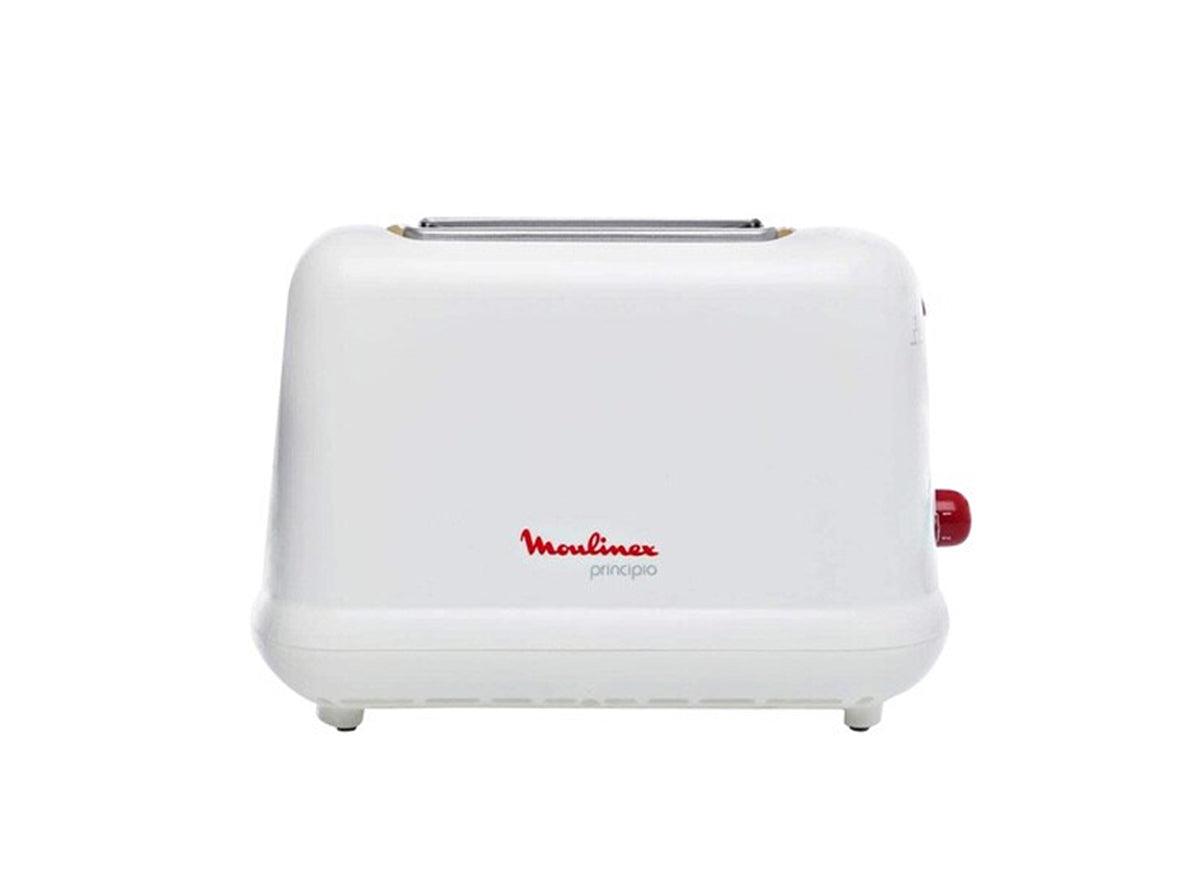 Moulinex 2 Slots Principio3 Toaster - White - Zayoom