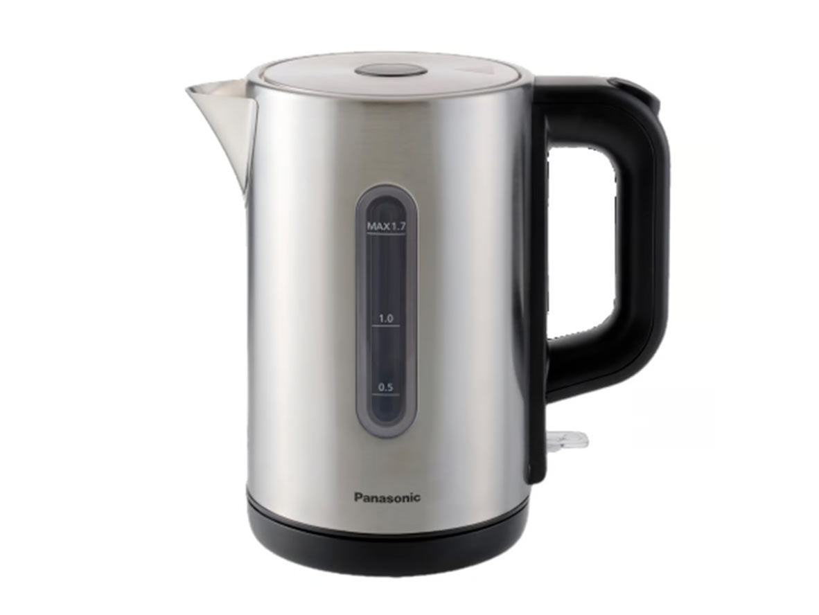 Panasonic Electric Kettle 1.7 Liter 1850 - 2200W - Stainless Steel - Zayoom