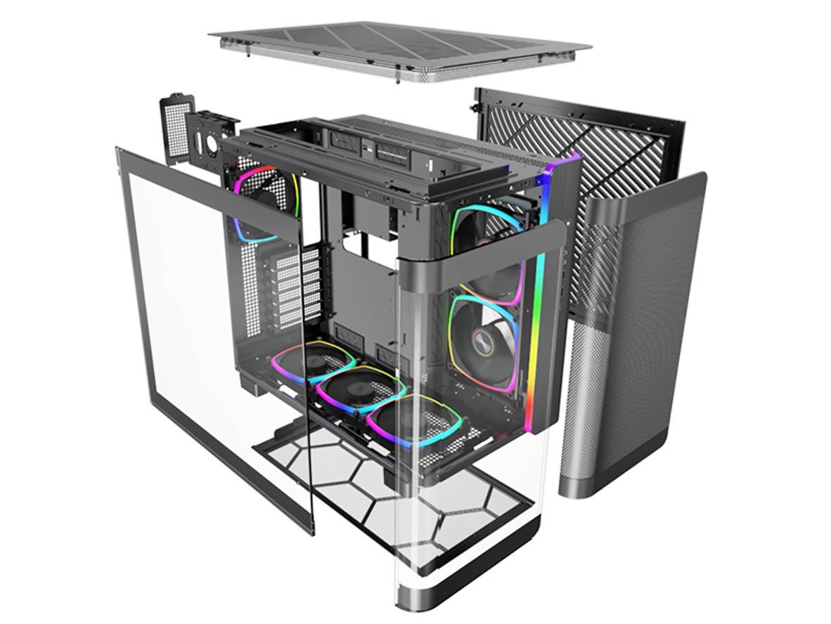 Montech KING95 Pro Mid-Tower PC Chassis - Black - Zayoom