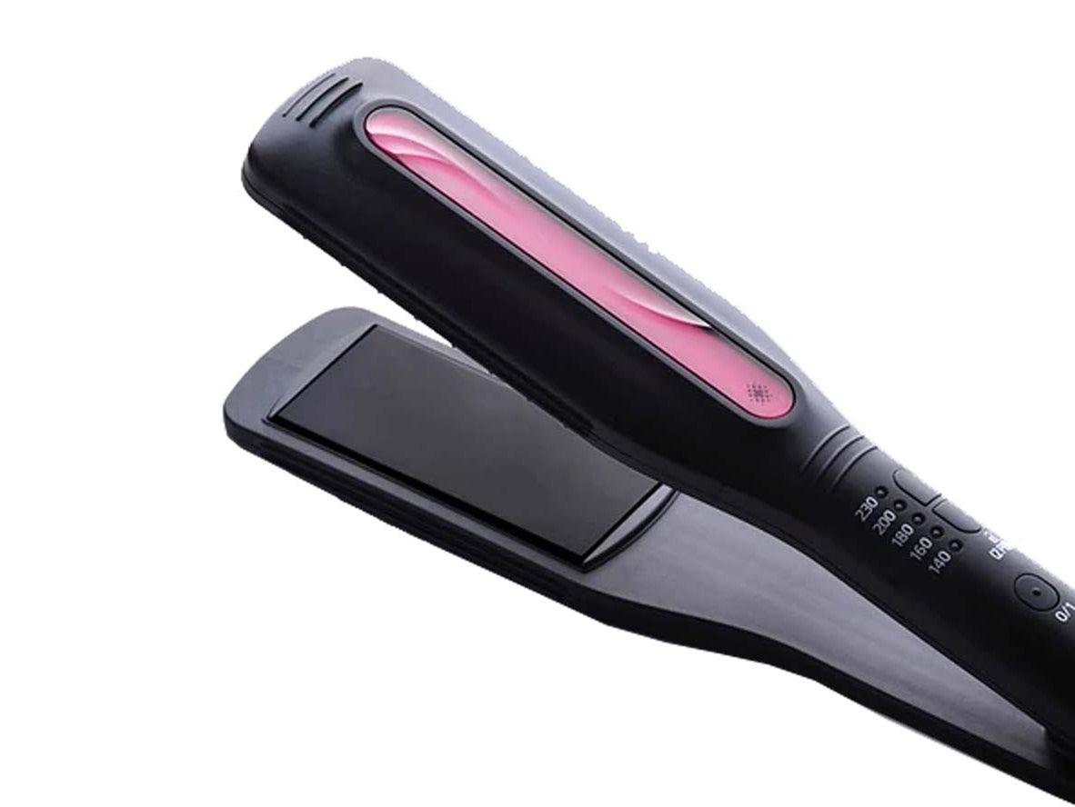 Panasonic Wide Plate Hair Straightener - Black - Zayoom