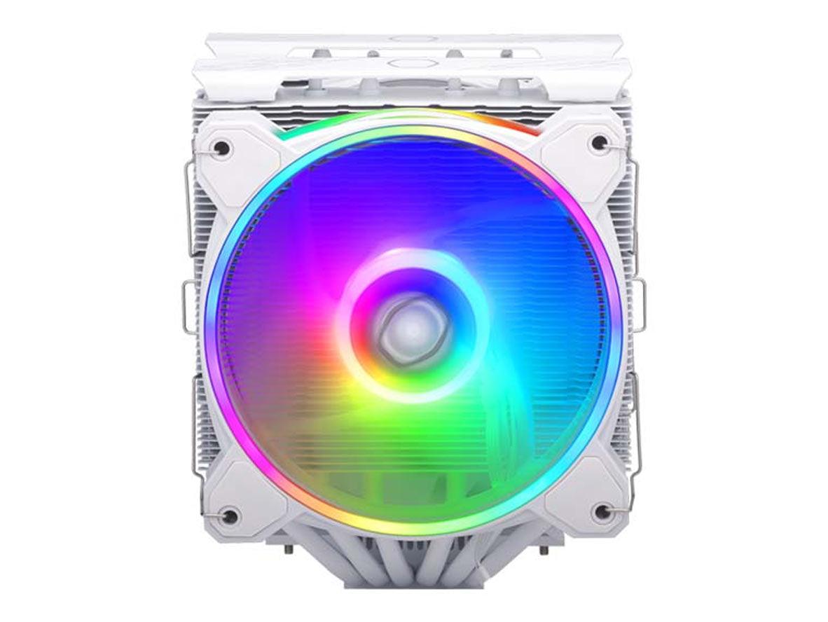 Cooler Master Hyper 622 Halo ARGB CPU Air Cooler - White - Zayoom